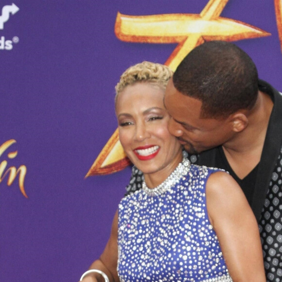 Jada Pinkett Smith et son mari Will Smith à la première du film Aladdin au El Capitan Theatre dans le quartier de Hollywood à Los Angeles, le 21 mai 2019