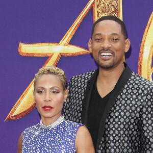 Jada Pinkett Smith et son mari Will Smith à la première du film Aladdin au El Capitan Theatre dans le quartier de Hollywood à Los Angeles, le 21 mai 2019