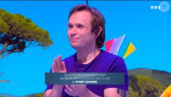 Sylvain dans "Les 12 Coups de midi", le 1er juillet 2020, sur TF1