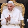 Le pape Benoît XVI et son frère Georg Ratzinger en mars 2012.