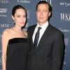Angelina Jolie et son mari Brad Pitt à la soirée 'WSJ. Magazine 2015 Innovator' à New York, le 4 novembre 2015