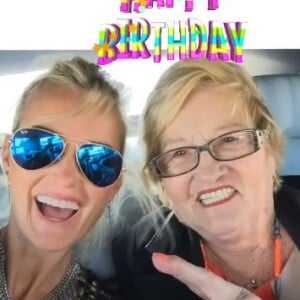 Laeticia Hallyday a souhaité un bon anniversaire à sa grand-mère Elyette Boudou sur Instagram le 5 juillet 2020.