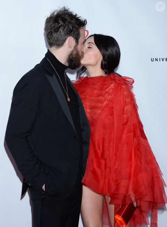 Kacey Musgraves et son mari Ruston Kelly au Universal Music Group's 2019 After Party à The Row, Los Angeles, le 10 février 2019.