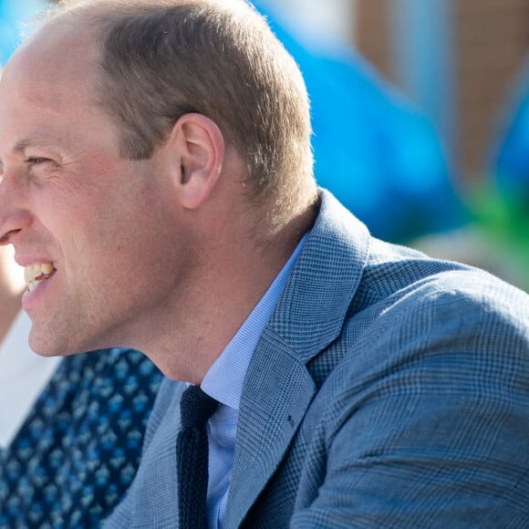 Catherine Kate Middleton, duchesse de Cambridge, le prince William, duc de Cambridge lors d'une visite à l'hôpital Queen Elizabeth Hospital à King's Lynn le 5 juillet 2020.