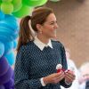 Catherine Kate Middleton, duchesse de Cambridge, le prince William, duc de Cambridge lors d'une visite à l'hôpital Queen Elizabeth Hospital à King's Lynn le 5 juillet 2020.