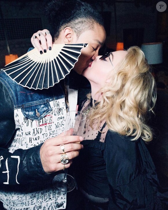 Madonna et Ahlamalik Williams sur Instagram le 24 avril 2020.