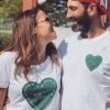 Tiffany et Justin de "Mariés au premier regard" se font un bisou sur Instagram, le 1er juin 2020