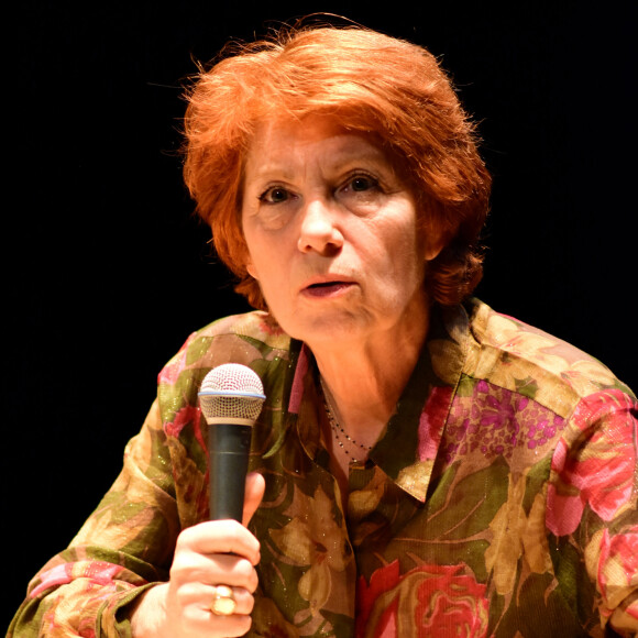 Véronique Genest assiste à L'Autre Festival : Celui qui ouvre les livres à Avignon, France, le 20 février 2020. © Romain Doucelin/Bestimage
