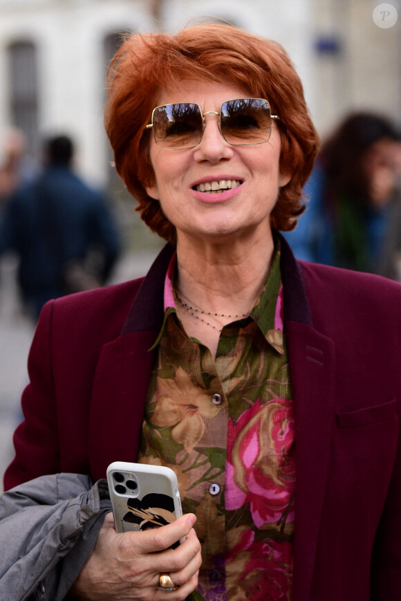 Véronique Genest assiste à L'Autre Festival : Celui qui ouvre les livres à Avignon, France, le 20 février 2020. © Romain Doucelin/Bestimage