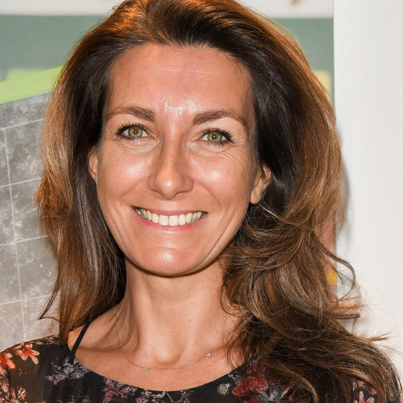 Anne-Claire Coudray lors de la clôture de l'opération "Levons le doigt pour l'éducation des filles" chez We Are à Paris le 30 janvier 2020. © Coadic Guirec / Bestimage