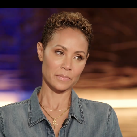 Jada Pinkett Smith et son mari Will Smith évoquent une pause dans leur mariage et la liaison de l'actrice avec le rappeur américain August Alsina, dans l'émission Facebook "Red Table Talk", le 10 juillet 2020.