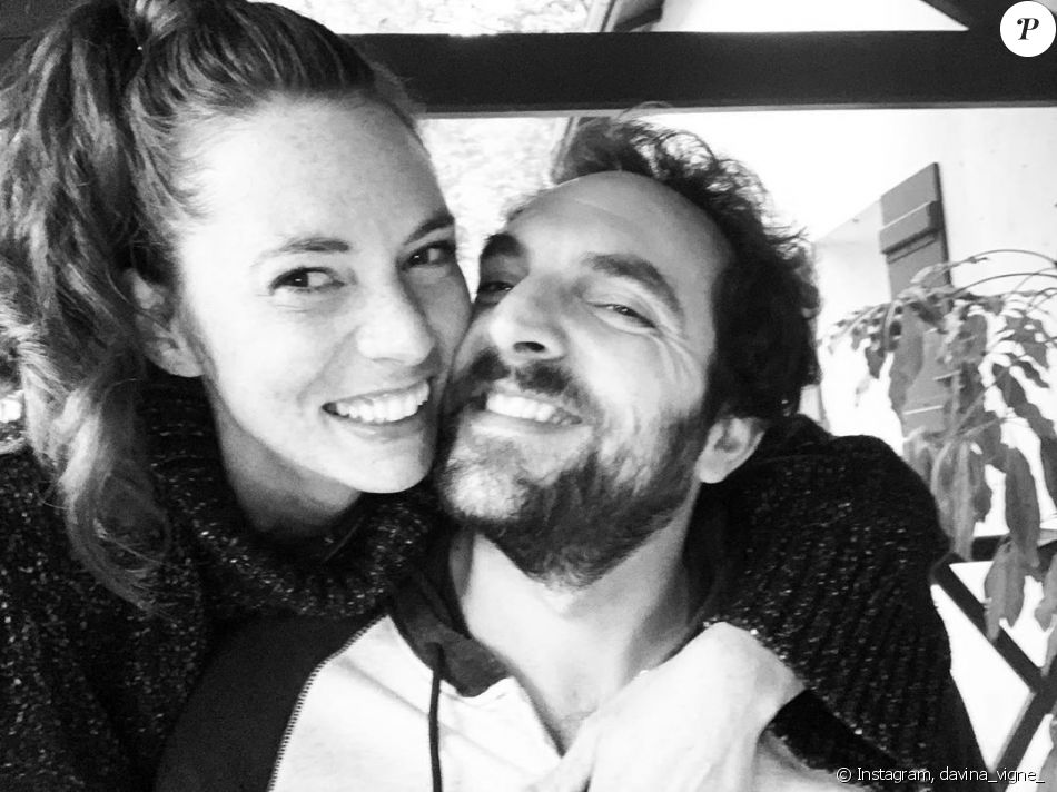 Davina Vigné et David Mora amoureux, photo de couple sur Instagram, le ...