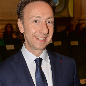Stéphane Bern lors de la cérémonie d'installation de F.Mitterrand à l'académie des Beaux-Arts à Paris, France, le 6 février 2020. © Veeren/Bestimage