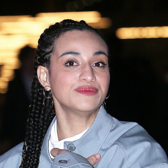 Camelia Jordana - Arrivées au défilé de mode Homme automne-hiver 2020/2021 "Jacquemus" à Paris. Le 18 janvier 2020 © Panoramic / Bestimage