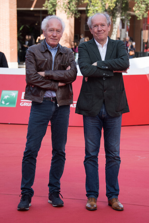 Info - Les frères Dardenne recevront le 12e prix Lumière à Lyon - Jean-Pierre et Luc Dardenne - Les frères Dardenne assistent à la projection de leur film "Le jeune Ahmed" lors du festival de Rome (17-27 octobre 2019), le 22 octobre 2019.