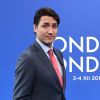 Le premier ministre du Canada, Justin Trudeau - Arrivées au sommet de l'OTAN à l'hôtel The Grove à Watford. Le 4 décembre 2019.