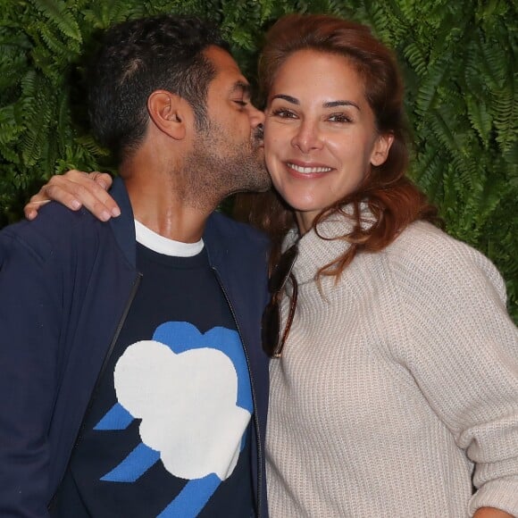 Jamel Debbouze et sa femme Mélissa Theuriau - J.M Weston organise un vide grenier caritatif au profit de l'association "CéKeDuBonheur". Le 2 octobre 2016 à Paris. © Cyril Moreau/Bestimage