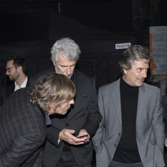 Exclusif - Xavier Demolon, Stéphane de Bourgies, Eric Theobald, Michael Gregorio, Jean-Louis Aubert - Backstage de l'enregistrement de l'émission "La Chanson secrète 4", qui sera diffusée le 4 janvier 2020 sur TF1, à Paris. Le 17 décembre 2019 © Gaffiot-Perusseau / Bestimage