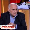 Gilles Favard, consultant sportif pour la chaîne "L'Equipe 21".