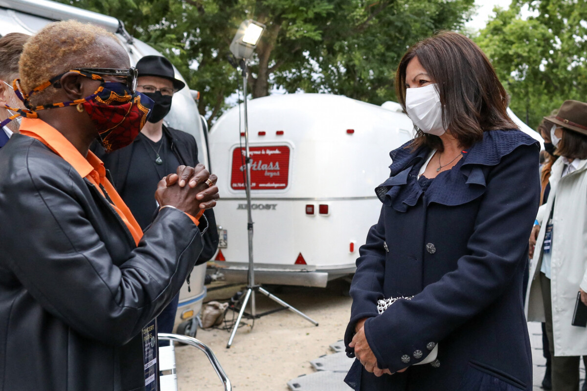 Photo : Exclusif - Angélique Kidjo, Anne Hidalgo, maire de Paris - Le ...