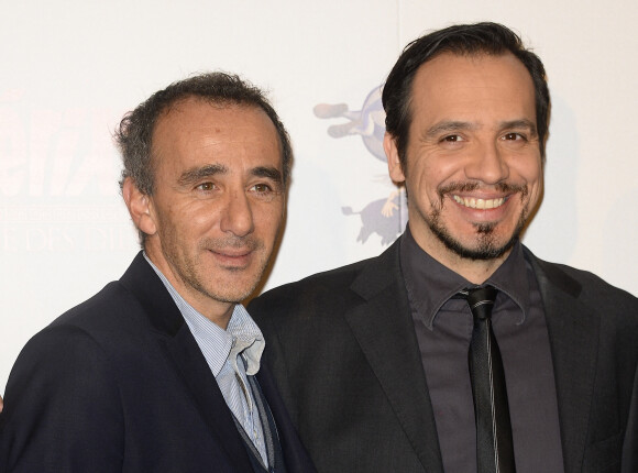 Elie Semoun et Alexandre Astier - Avant-Première du film "Astérix - Le Domaine des Dieux" au Grand Rex à Paris le 23 novembre 2014.