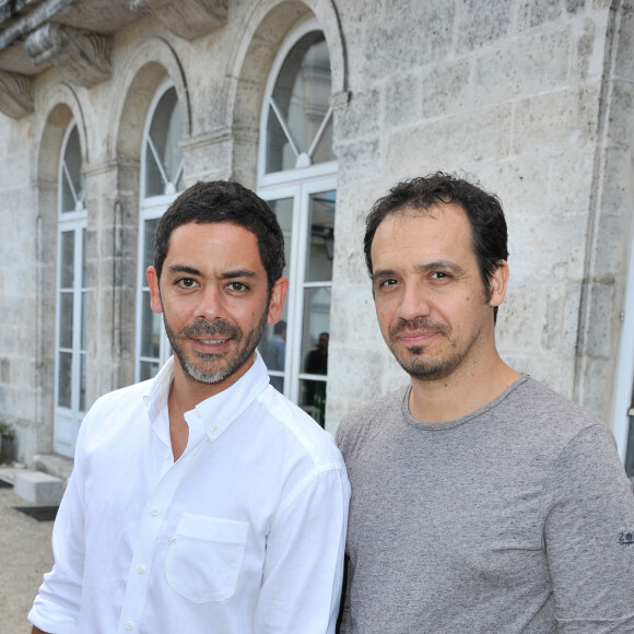Manu Payet et Alexandre Astier - Photocall du film "Nous York" - 5e Festiva du film francophone d'Angoulème. © Guillaume Gaffiot /Bestimage