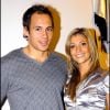 Alexandra Rosenfeld avec son ex-mari le joueur de rugby Sergio Parisse en 2008.