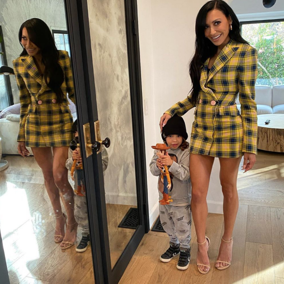 Naya Rivera et son fils Josey. Mars 2020.