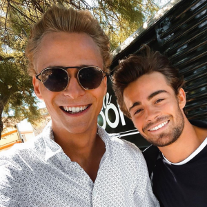 Hector Langevin (Demain nous appartient) et Clément Rémiens sur Instagram - 2020