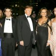  Vanessa Haydon, Donald Trump Jr, Donald Trump, Melania Trump, Ivanka Trump à New York en 2005.  