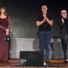 Monica Bellucci assiste à la projection du film "Devotion" consacré aux créateurs Domenico Dolce et Stefano Gabbana, lors du 66e Festival de Taormina. Taormina, le 18 juillet 2020.