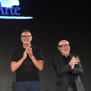 Monica Bellucci assiste à la projection du film "Devotion" consacré aux créateurs Domenico Dolce et Stefano Gabbana, lors du 66e Festival de Taormina. Taormina, le 18 juillet 2020.