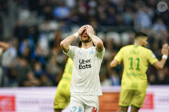 Valere Germain (OM) en février 2020 en Ligue 1.