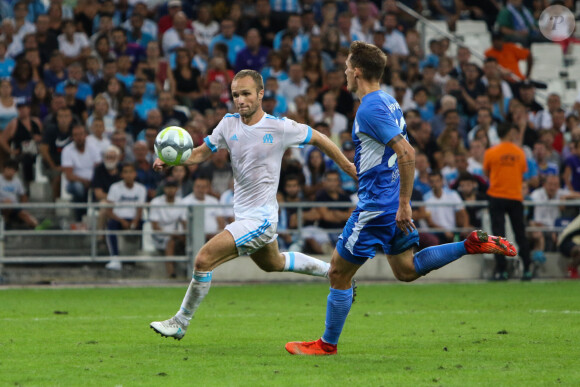 Valère Germain au Stade Vélodrome à Marseille lors du match d'Europa League entre l'OM et le NK Domzale en août 2017.