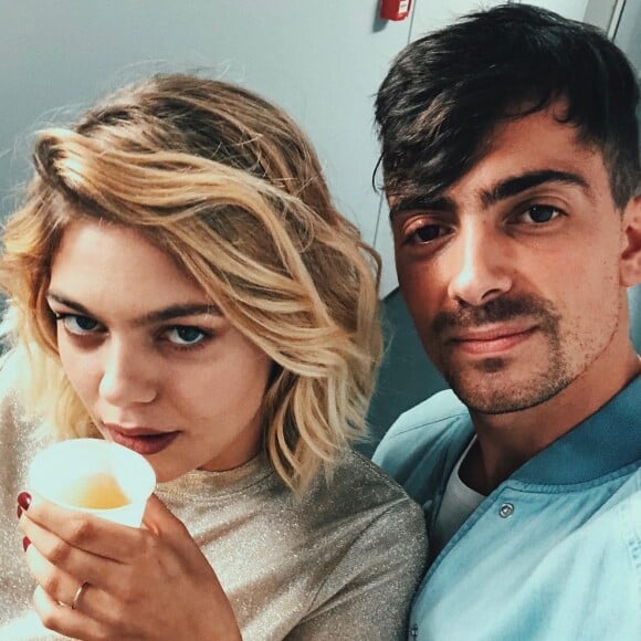 Louane et Florian Rossi le 23 mars 2019.