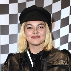 Exclusif - Louane Emera - Vernissage de l'exposition "Race Kit" par le photographe Mathieu César au concept store Montaigne Market à Paris, France, le 25 septembre 2018. © Giancarlo Gorassini/Bestimage