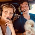 Camille Cerf et son chéri Cyrille en vacances en Grèce avec Iris Mittenaere et Diego El Glaoui - Instagram, août 2020