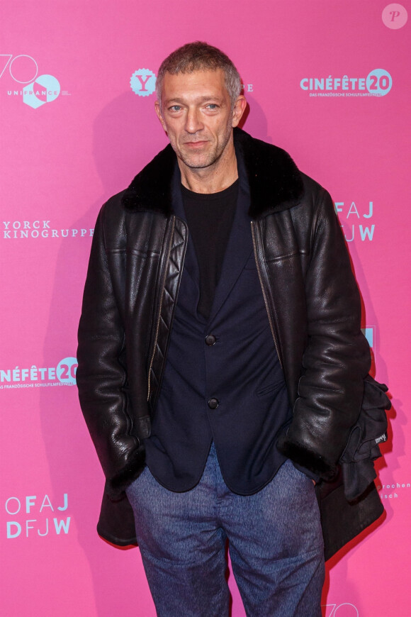 Vincent Cassel à la première de "Hors Normes" lors de la semaine du cinéma français de Berlin, le 28 novembre 2019.