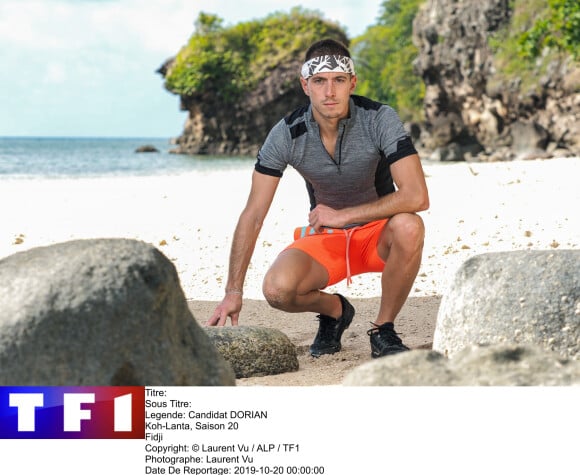 Dorian, candidat de "Koh-Lanta, Les 4 Terres", diffusée en 2020, photo officielle