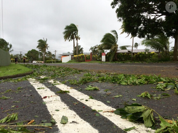 Dégâts considérables du Cyclone Winston (force 5) à Tamavua, Suva aux Iles Fidji le 21 février 2016. Ces photos d'illustration permettent d'imaginer ce qui s'est passé avec Harold.
