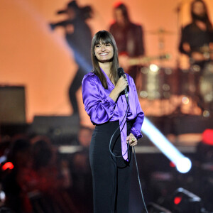 Info - Diffusion de l'émission "Le grand concert de l'été" sur TF1 le 15 août - Exclusif - Clara Luciani lors de l'enregistrement de l'émission "La Chanson de l'Année 2019" aux Arènes de Nîmes, le 16 mai 2019.© Guillaume Gaffiot/Bestimage 