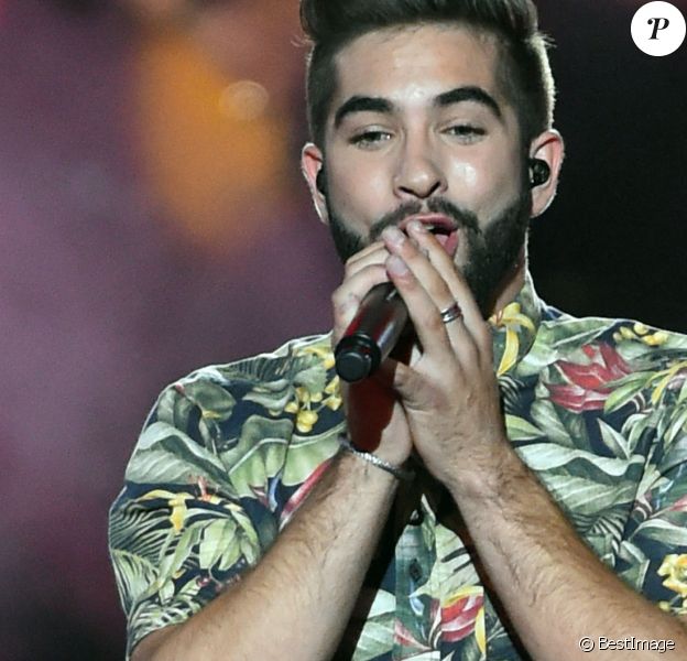 Info - Diffusion de l'émission "Le grand concert de l'été" sur TF1 le 15 août - Exclusif - Kendji Girac - Enregistrement de l'émission "La Chanson de l'Année, Fête de la Musique" dans les arènes de Nîmes, le 20 juin 2015, présentée par Nikos Aliagas pour la chaîne de télévision TF1.