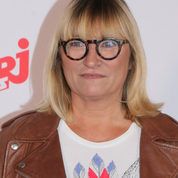 Christine Bravo lors de la conférence de presse de rentrée du groupe NRJ au Musée du Quai Branly à Paris, le 21 septembre 2017. © CVS/Bestimage