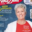 Mimie Mathy en couverture du magazine "Nous Deux", paru le 18 août 2020