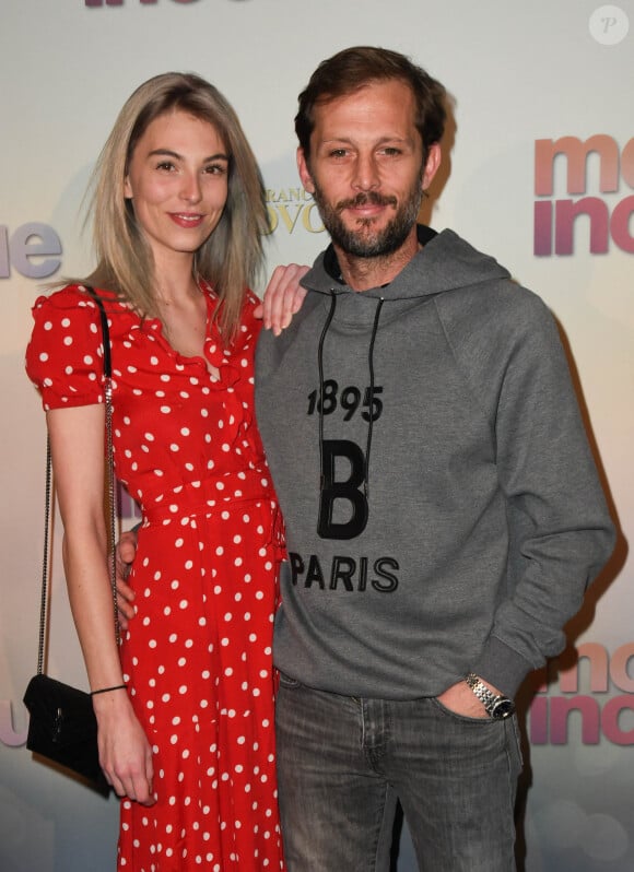 Nicolas Duvauchelle et sa nouvelle compagne Chloé Roy - Avant-première du film "Mon Inconnue" au cinéma UGC Normandie à Paris le 1er avril 2019. © Coadic Guirec/Bestimage