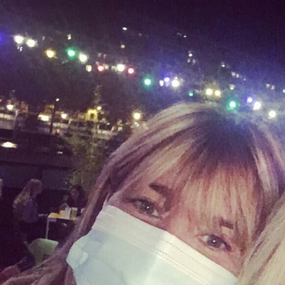 Valérie Trierweiler sur Instagram. Le 24 août 2020.