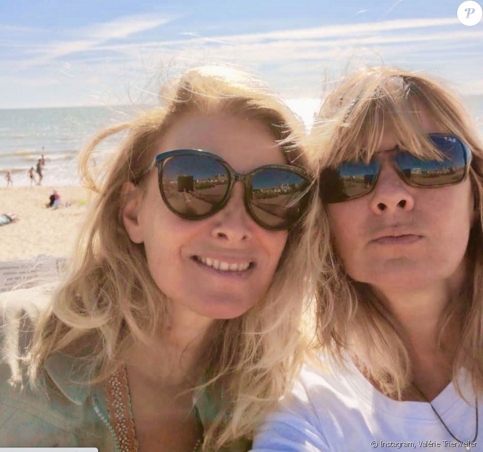 Valérie Trierweiler sur Instagram. Le 20 août 2020 ...