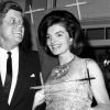 John Fitzgerald Kennedy et Jacqueline Kennedy - 46e anniversaire de Hugh Auchincloss. Le 28 mai 1963. @United Archives/DDP Images/ABACAPRESS.COM
