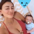 Rachel Legrain-Trapani partage de nouvelles photos de son fils Andrea - Instagram, fin août 2020