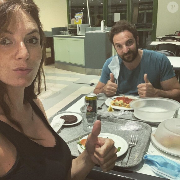 David Mora et sa chérie Davina Vigné, en vacances. Instagram, août 2020